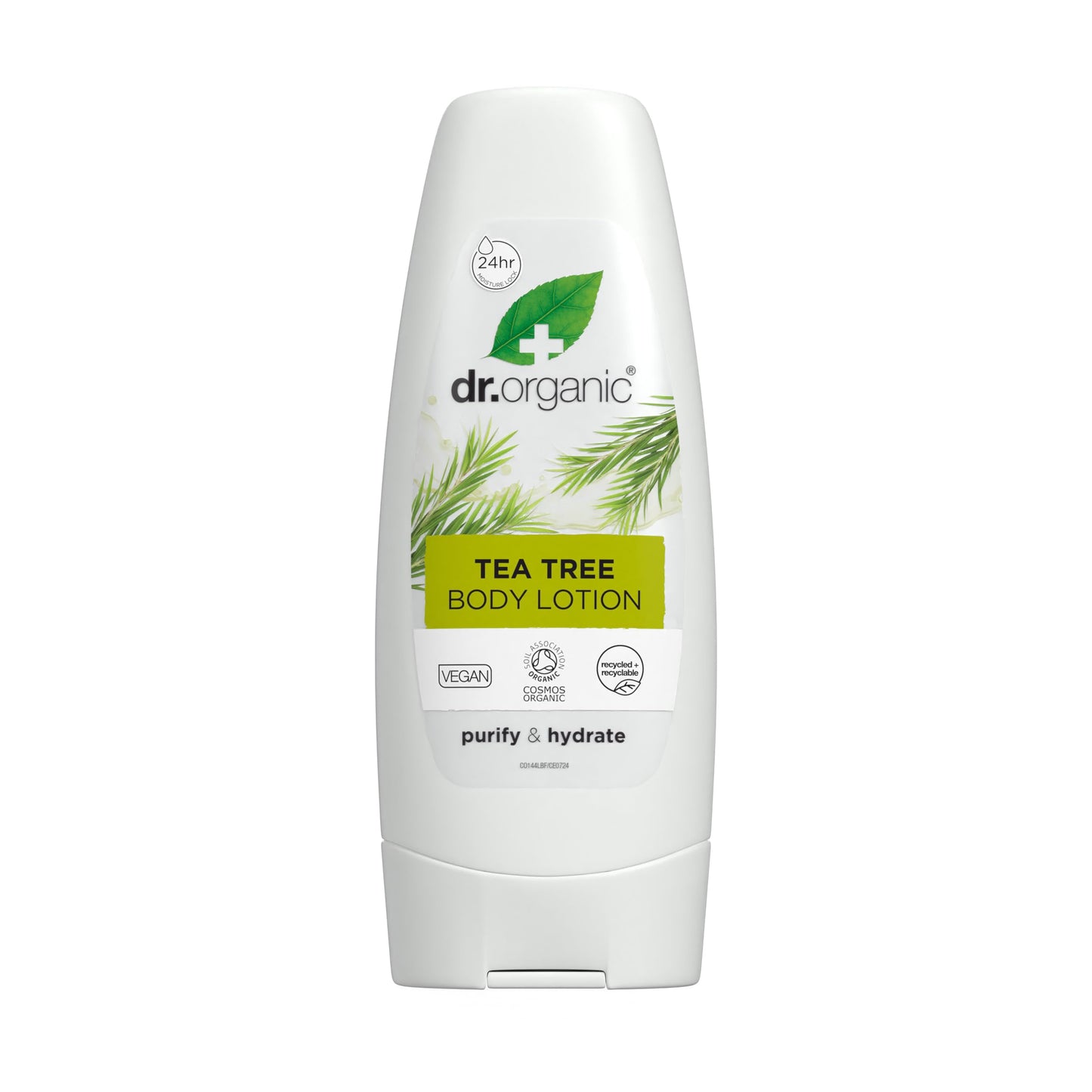 Dr. Organic Tea Tree Skin Lotion – Lightweight, Non-Greasy Moisturizer (6.8 fl oz)