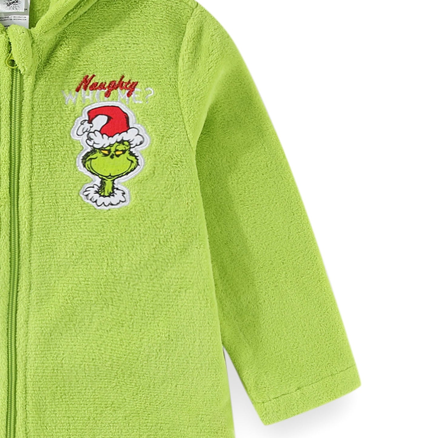 Dr. Seuss Grinch Hooded Coverall for Toddlers & Big Kids – Officially Licensed