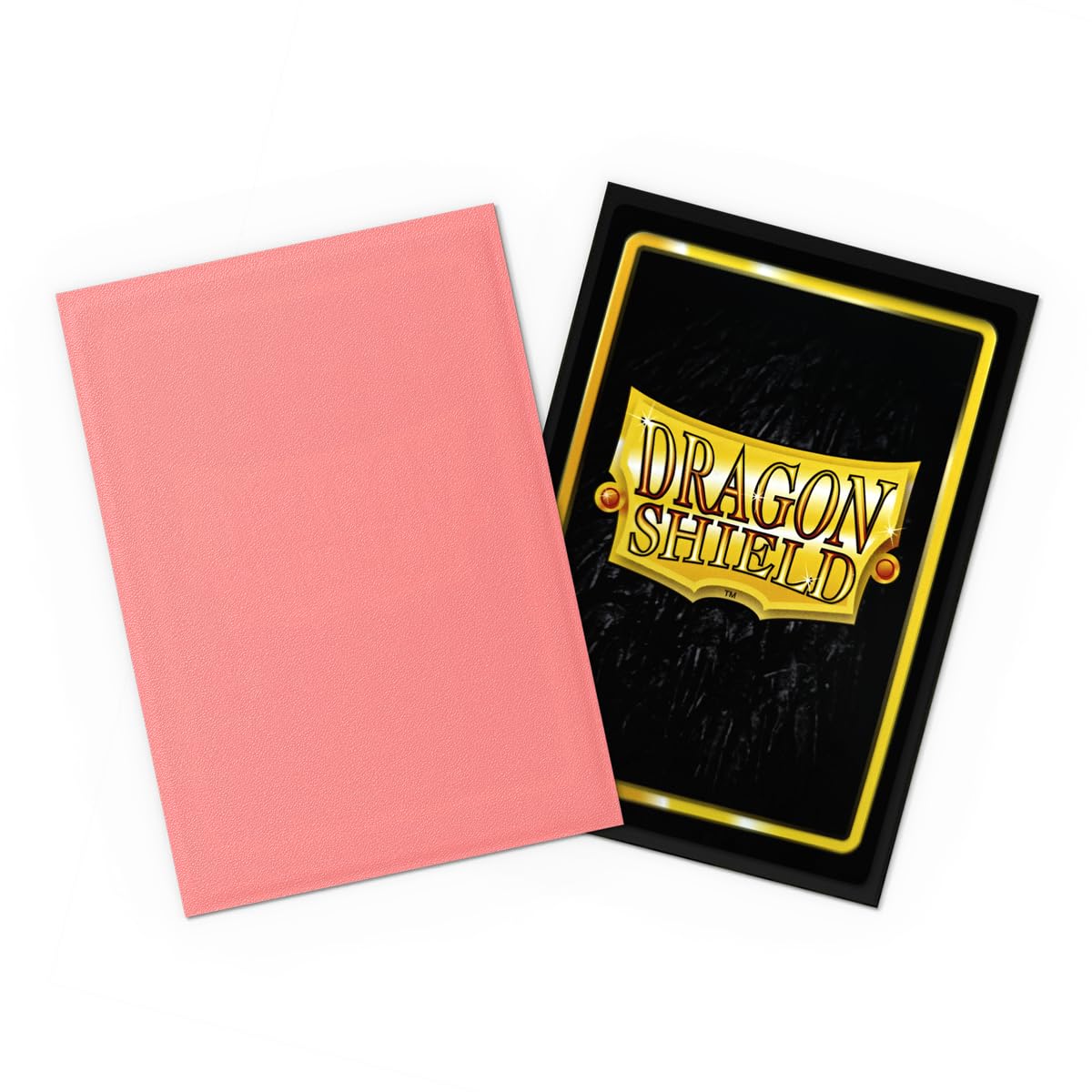 Dragon Shield Matte Dual Japanese-Size Card Sleeves - 60 Count | Peach