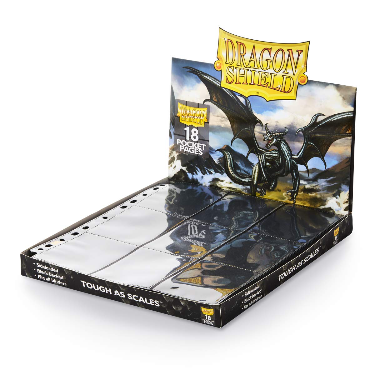 Dragon Shield Arcane Tinmen 18-Pocket Collectors Portfolio Black (50)
