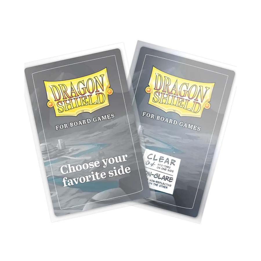 Dragon Shield Board Game Sleeves – Non-Glare, Acid-Free 100µm, European Mini 1-Pack