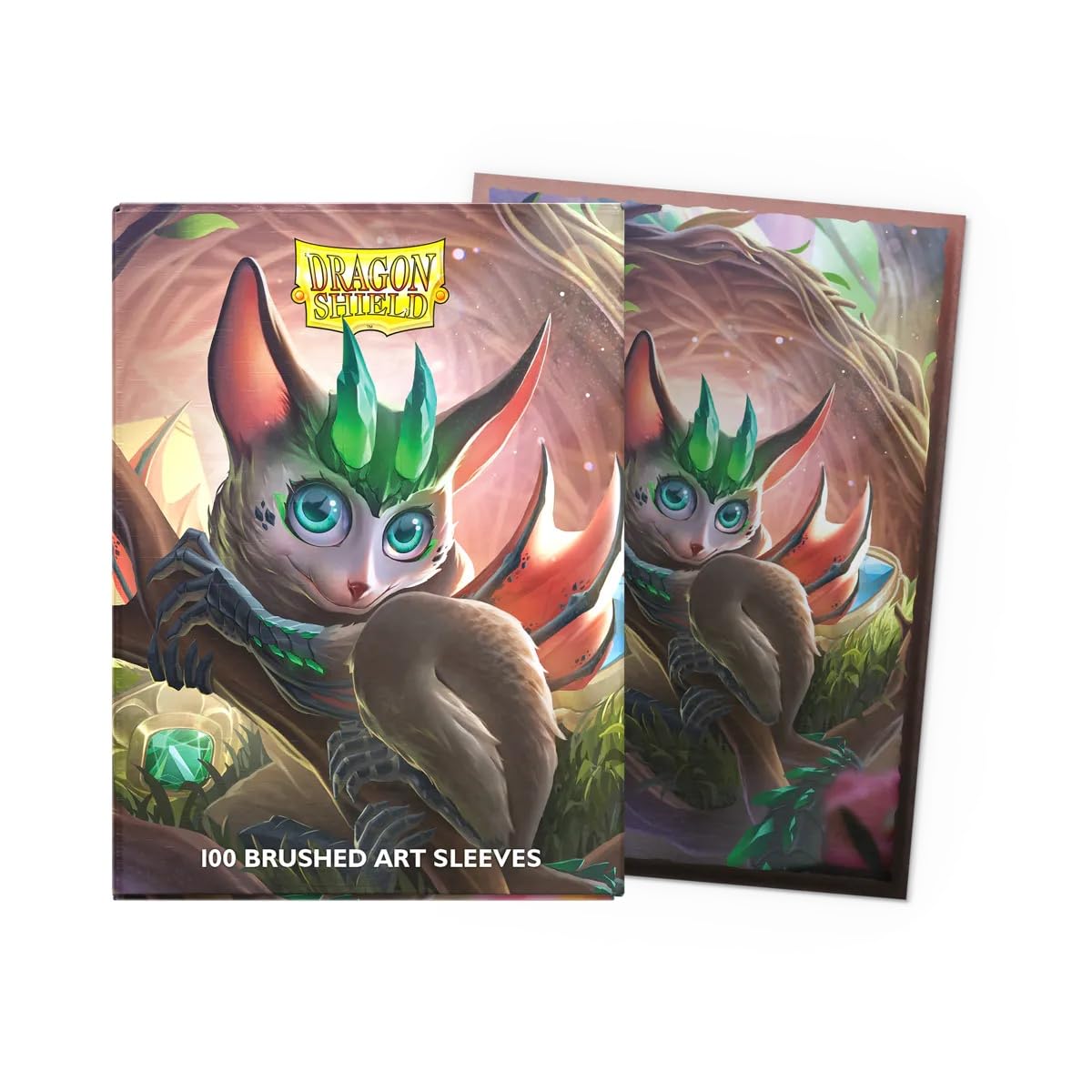 Dragon Shield Brushed Art Sleeves Bushdrake Spirit Animals – 100 CT | Premium TCG Sleeves