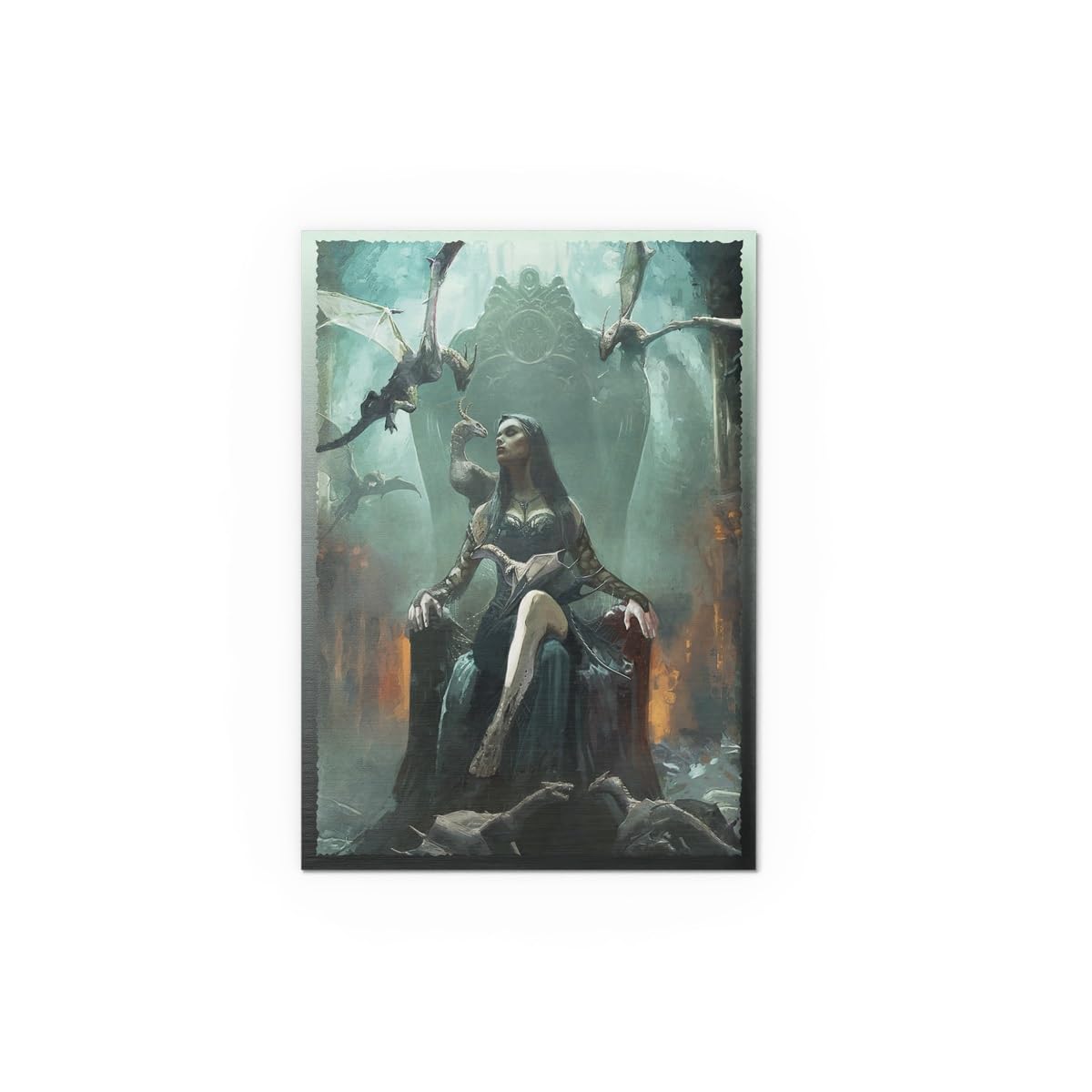 Dragon Shield Halloween 2024 60-Count Japanese Brushed Dual Art Card Sleeves | Yu-Gi-Oh!, Cardfight!! Vanguard, Flesh & Blood TCG/LCG Protection