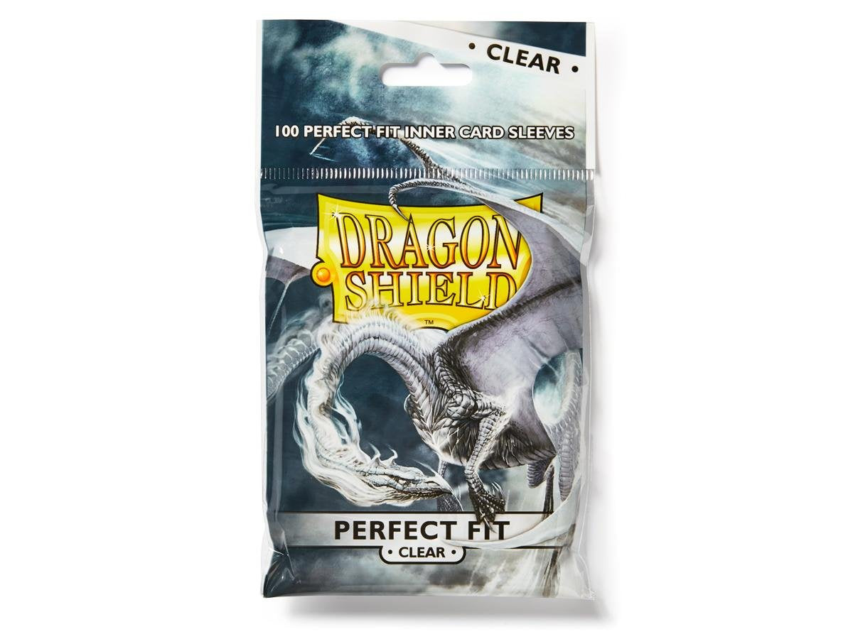 Dragon Shield Clear Perfect Fit Standard Size Sleeves Bundle — 500 Sleeves Total