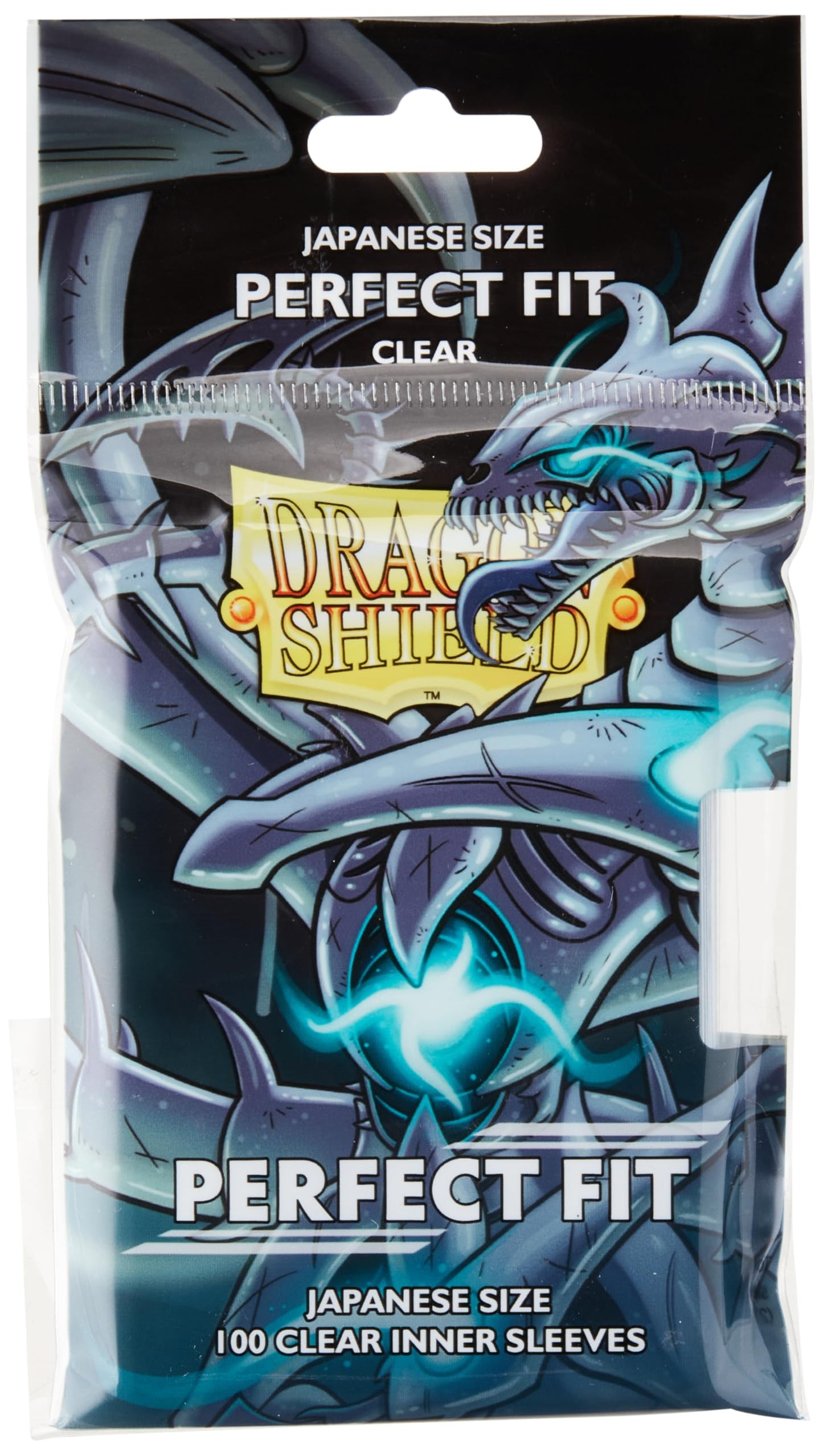 Dragon Shield Arcane Tinmen DS60J Perfect Fit Toploaders - Clear