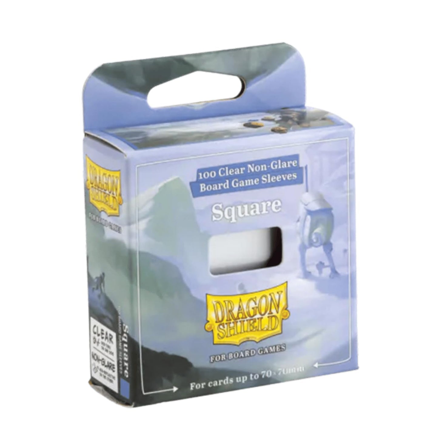 Dragon Shield Square Board Game Sleeves – Non-Glare, Acid-Free Protection (1 Pack)