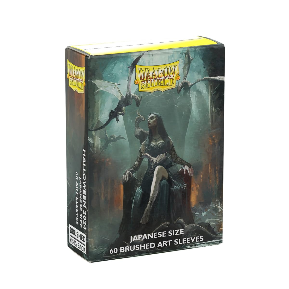 Dragon Shield Halloween 2024 60-Count Japanese Brushed Dual Art Card Sleeves | Yu-Gi-Oh!, Cardfight!! Vanguard, Flesh & Blood TCG/LCG Protection