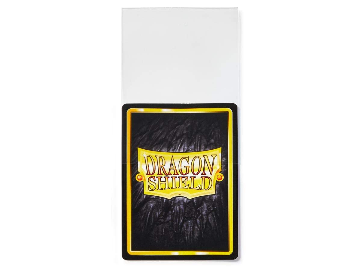 Dragon Shield Inner Sleeve Clear – Standard Size 5-Pack Value Bundle (500 Sleeves Total)