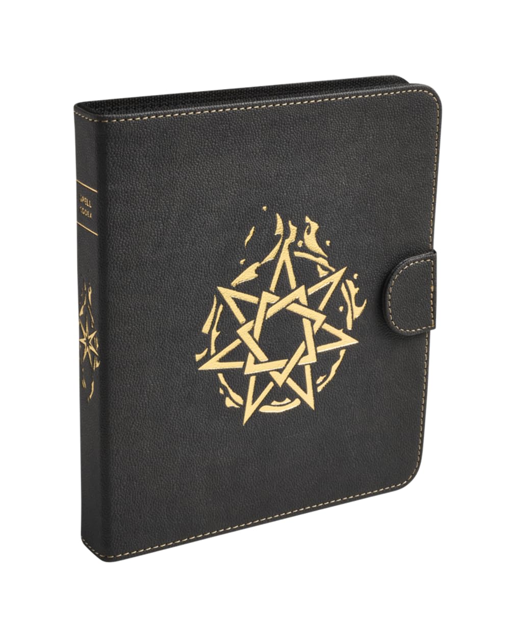 Dragon Shield Iron Grey Spell Codex — 5e Slot Tracker, Dry Erase Marker, Official DnD Card Compatibility
