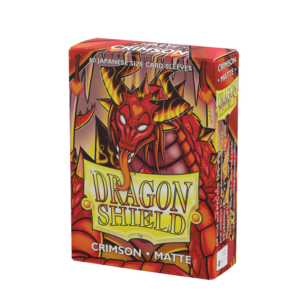 Dragon Shield Japanese Size Card Matte Sleeves – 60 CT | Smooth Shuffle & PVC-Free Protection