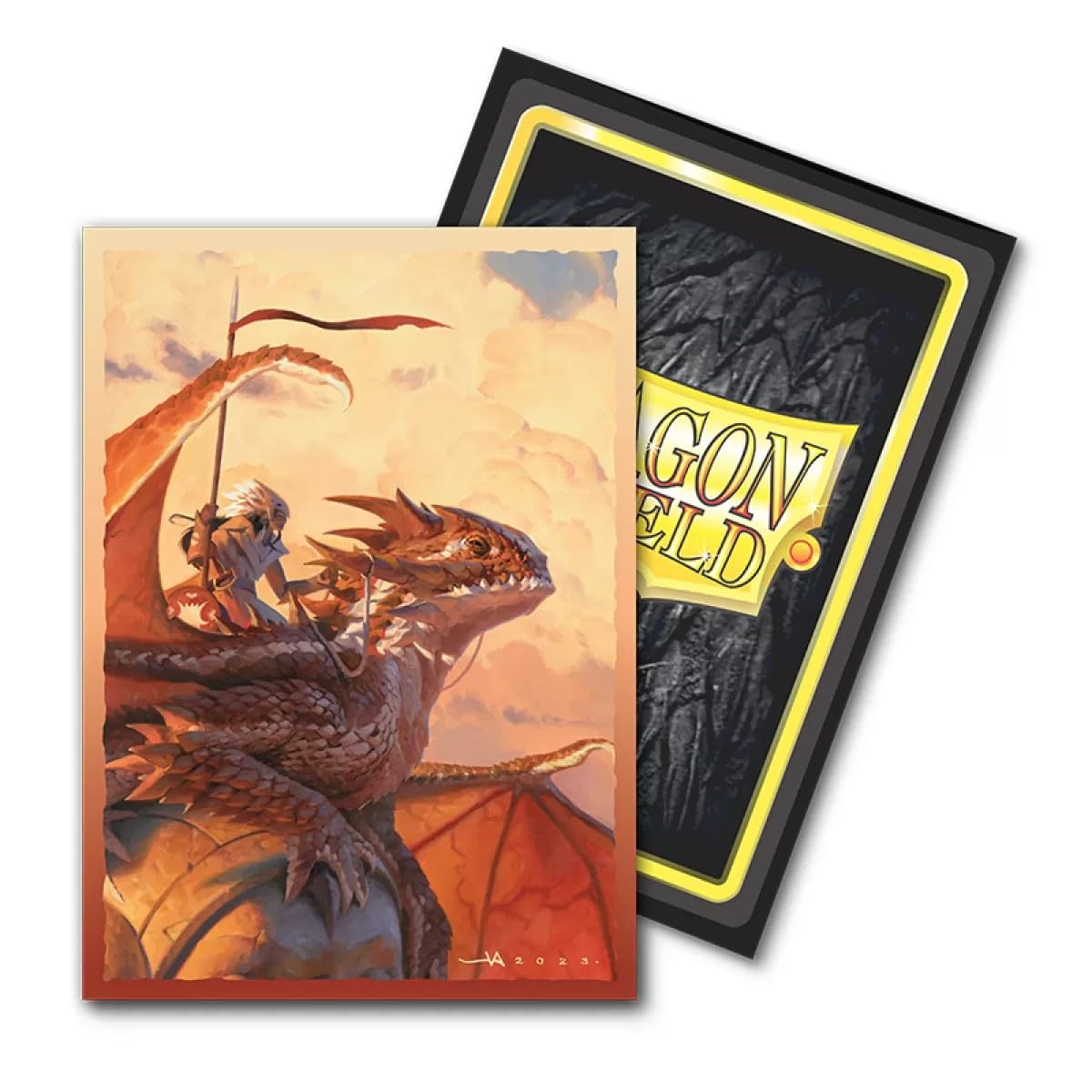 Dragon Shield Matte Dual Art Standard Size Card Sleeves | 100 CT – Smooth Shuffle, Fully Opaque Interior, Durable TCG Sleeves | The Adameer