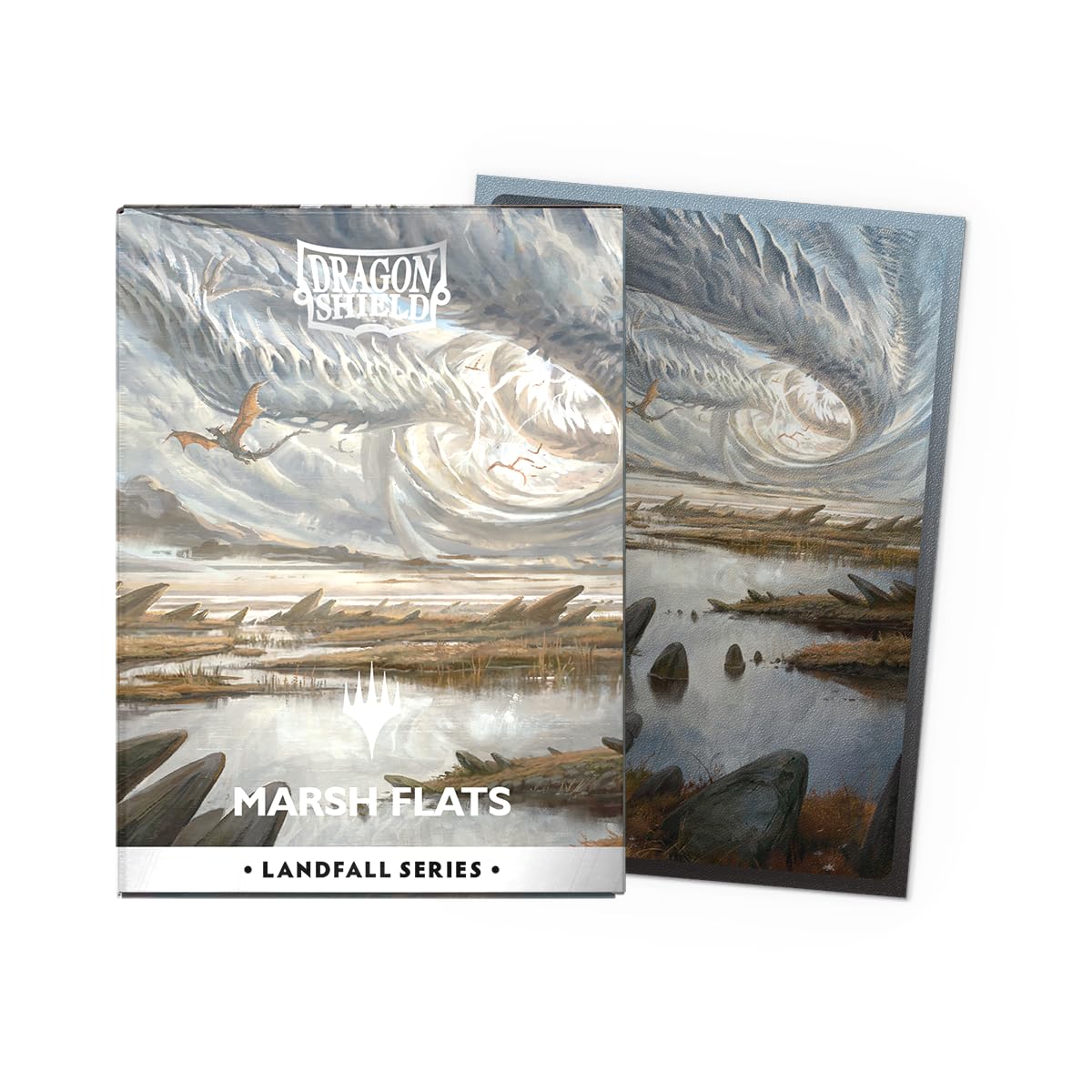 Dragon Shield Matte Dual Art Sleeves – 100 CT | Marsh Flats Landfall Series for MTG