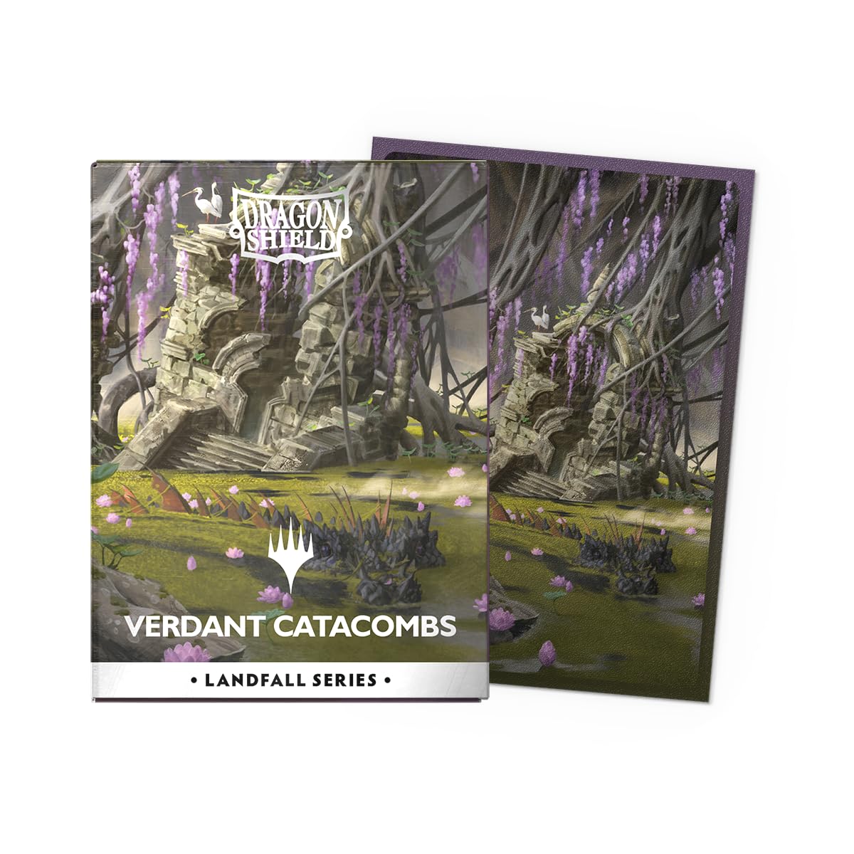 Dragon Shield Matte Dual Art Sleeves | 100 CT – Verdant Catacomb Landfall Series