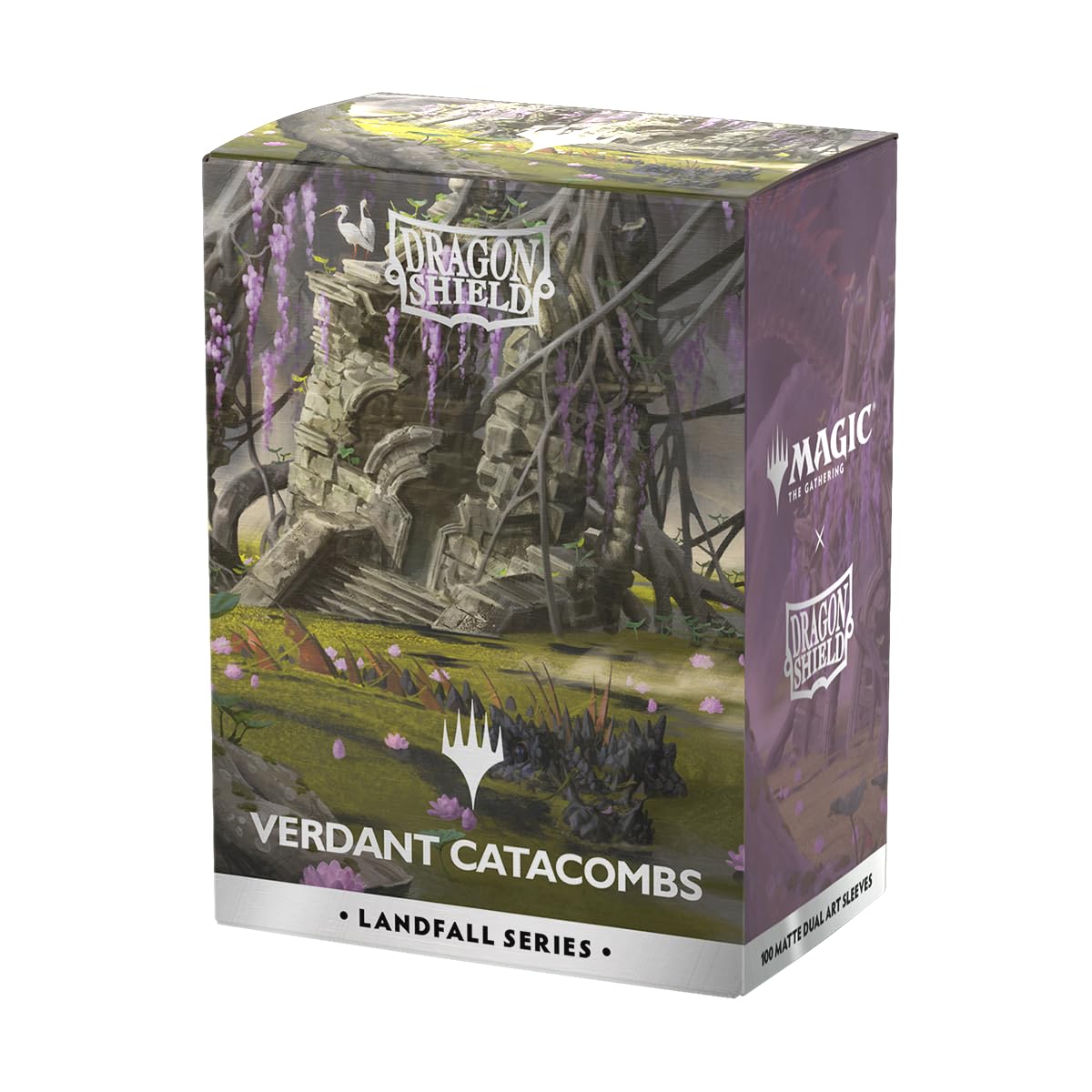 Dragon Shield Matte Dual Art Sleeves | 100 CT – Verdant Catacomb Landfall Series