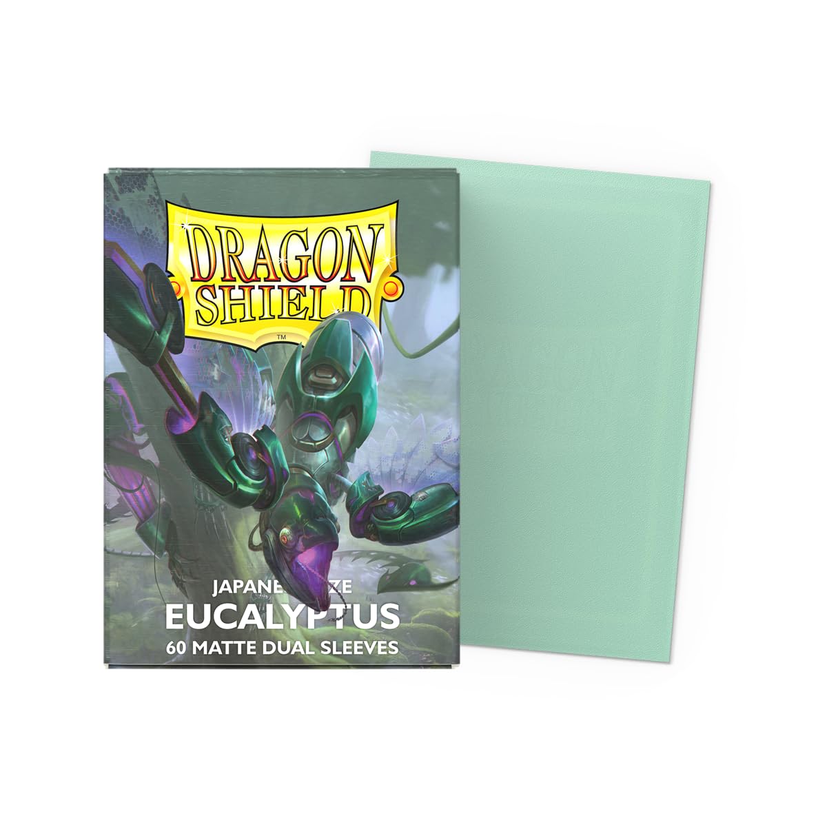 Dragon Shield Matte Dual Japanese Size Card Sleeves | 60 CT | 59x86 mm | Smooth Shuffle