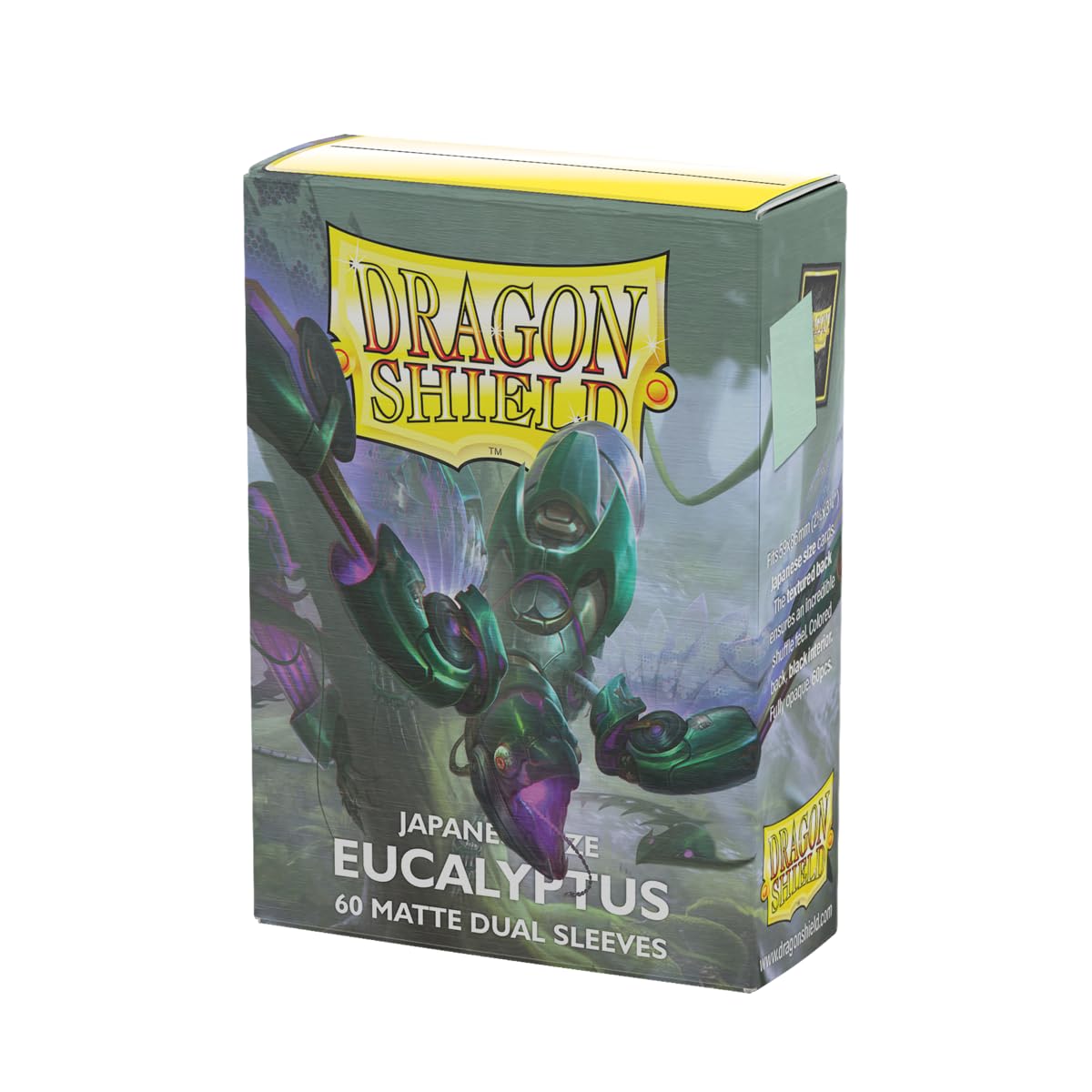 Dragon Shield Matte Dual Japanese Size Card Sleeves | 60 CT | 59x86 mm | Smooth Shuffle
