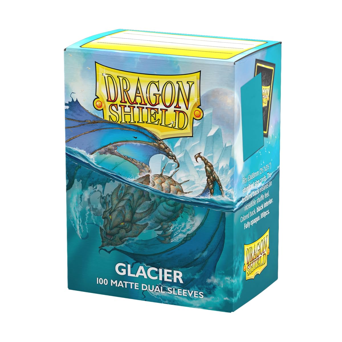 Dragon Shield Matte Dual Standard Size Card Sleeves - 100 CT | Glacier