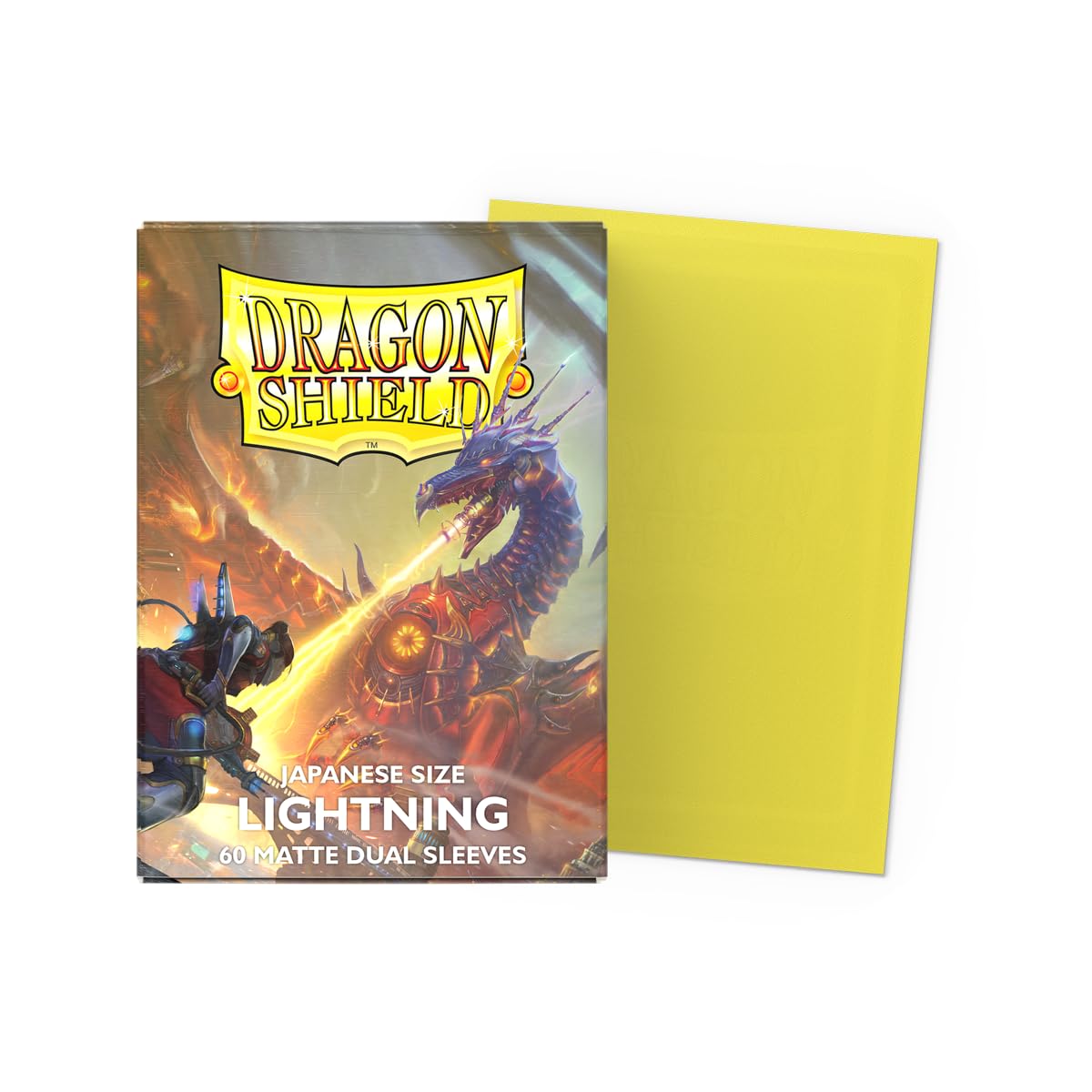 Dragon Shield Matte Dual Japanese-Size Card Sleeves | 60 Count | 59x86 mm, Smooth Shuffle, Archival Safe