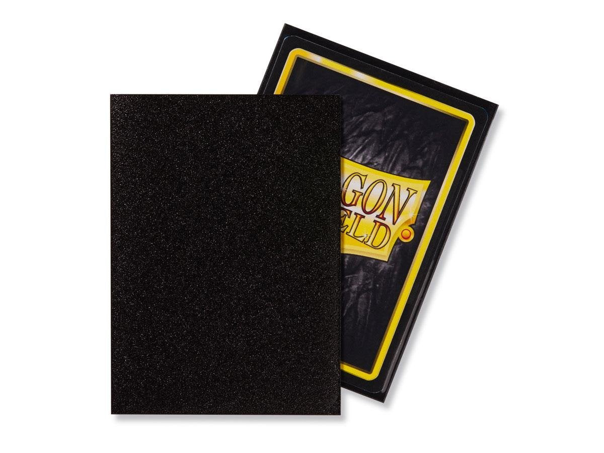 Dragon Shield Matte Jet Standard Size Card Sleeves — 10 Packs (1000 ct) Display Case