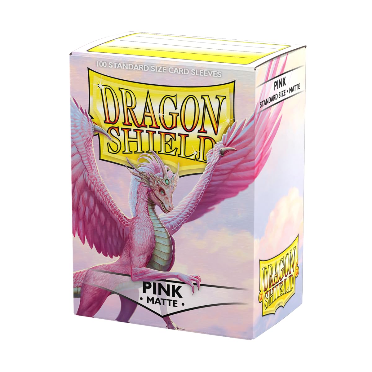Dragon Shield Matte Card Sleeves – Standard 100 CT, Pink | Durable, Smooth Shuffle