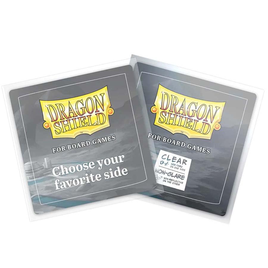 Dragon Shield Square Board Game Sleeves – Non-Glare, Acid-Free Protection (1 Pack)