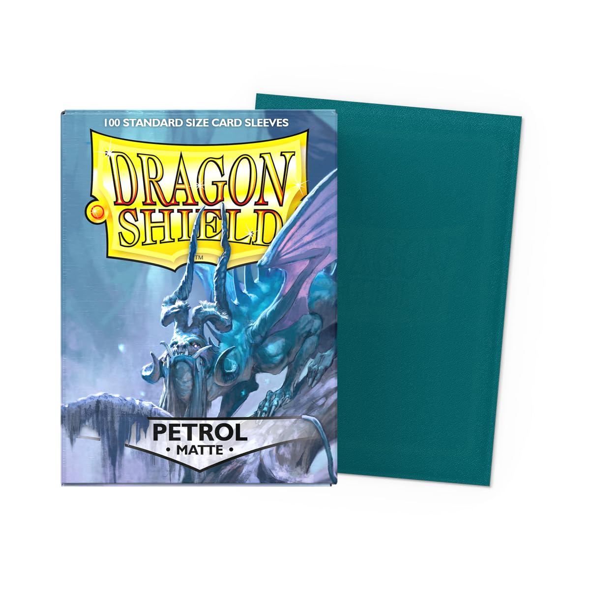 Dragon Shield | Standard Size Card Matte Sleeves – 100 CT – Petrol