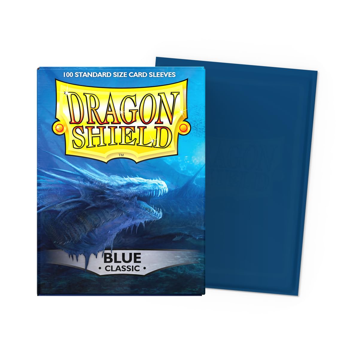 Dragon Shield Sleeves Classic Blue (100) – 63×88 mm, 120 μm, Archival Safe