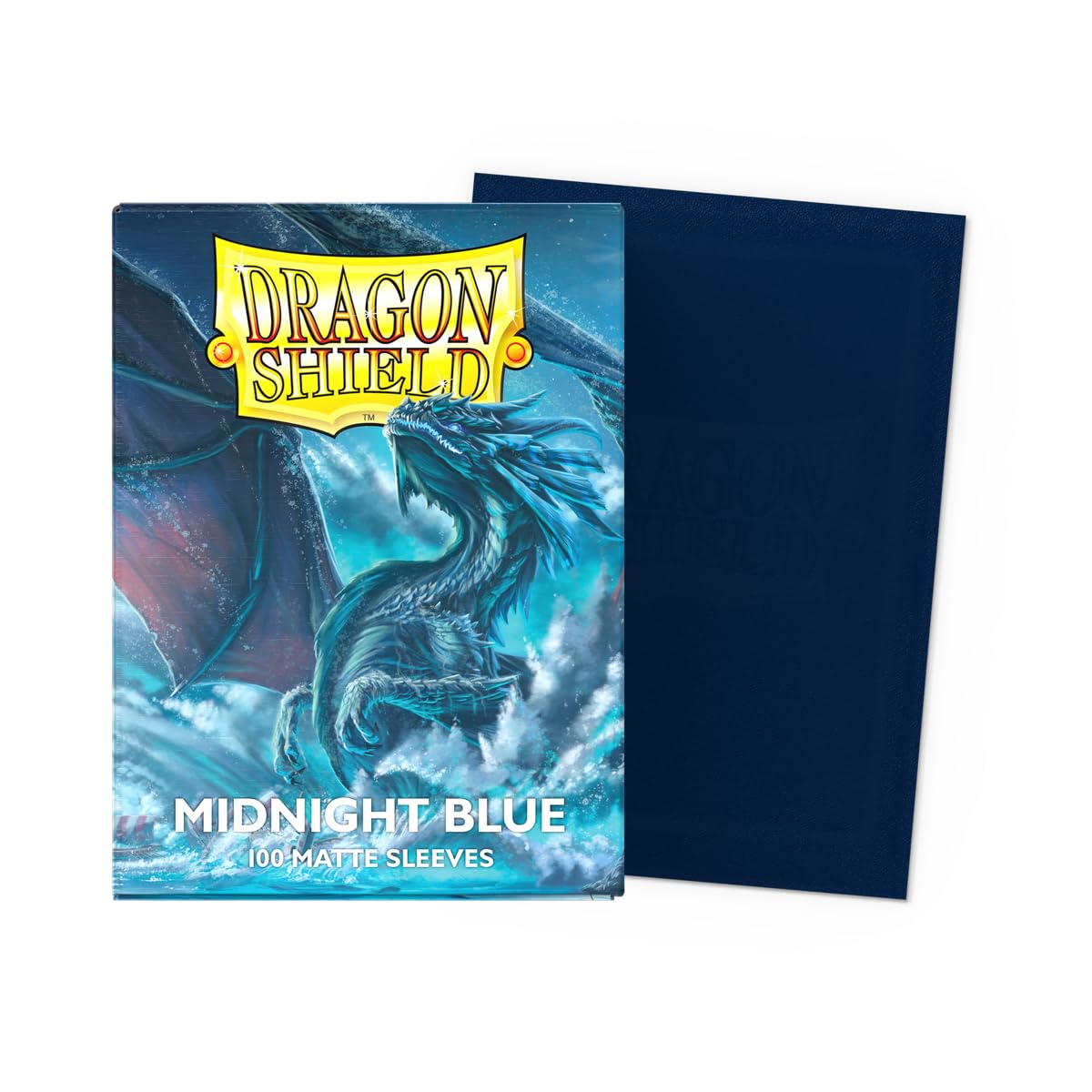 Dragon Shield Standard Size Card Matte Sleeves 100 Count – Midnight Blue
