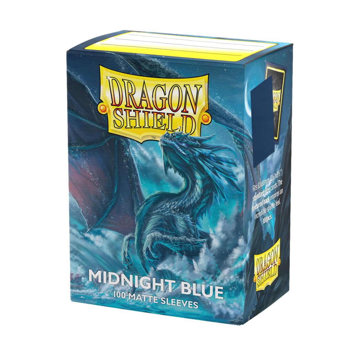 Dragon Shield Standard Size Card Matte Sleeves 100 Count – Midnight Blue