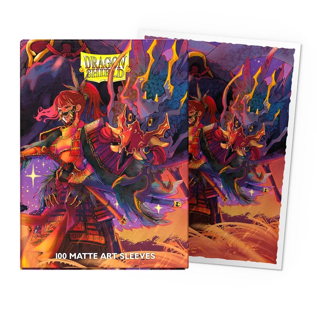 Dragon Shield The Fallen Matte Art Sleeves – 100 Standard Size Card Sleeves