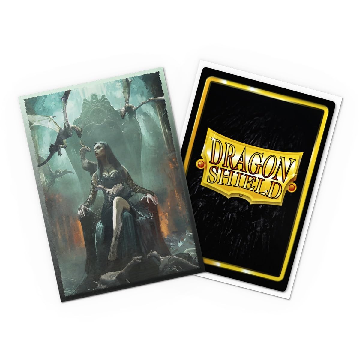 Dragon Shield Halloween 2024 60-Count Japanese Brushed Dual Art Card Sleeves | Yu-Gi-Oh!, Cardfight!! Vanguard, Flesh & Blood TCG/LCG Protection