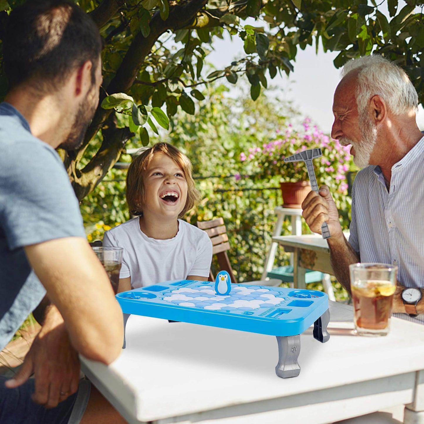 DR.DUDU Ice Breaker Game – Penguin on Ice Block Family Fun