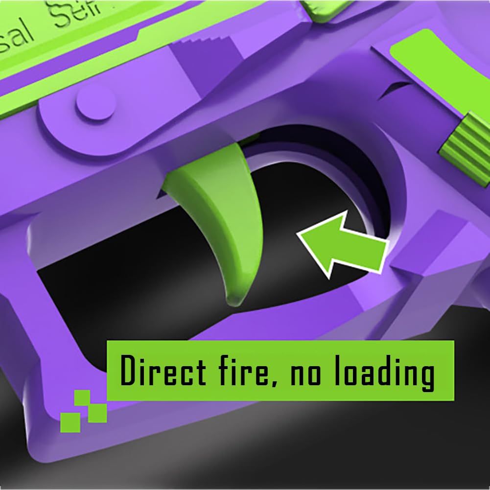 Dreamplay Shell Ejecting Toy Gun — Automatic Pull-Back Action for Kids