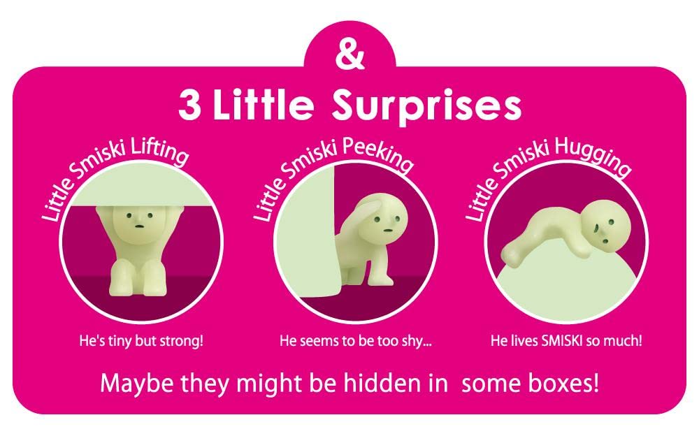 Dreams Smiski Glow in the Dark Figure Series 1 – Random Styles, 12-Pack