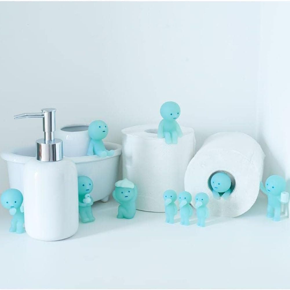 Dreams Smiski Glow in the Dark Mini Figures – Living, Toilet & Bath Series | 3 Blind Boxes