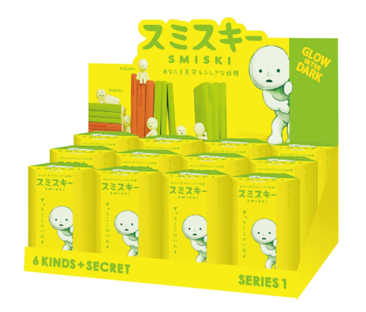 Dreams Smiski Glow in the Dark Figure Series 1 – Random Styles, 12-Pack