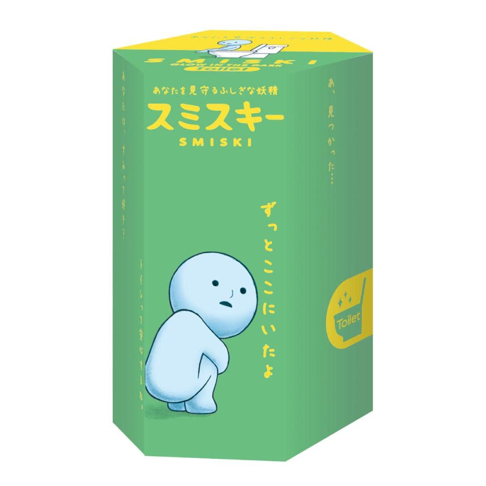 Dreams Smiski Glow in The Dark Toilet Series Figure – Random Style, 1 Pack