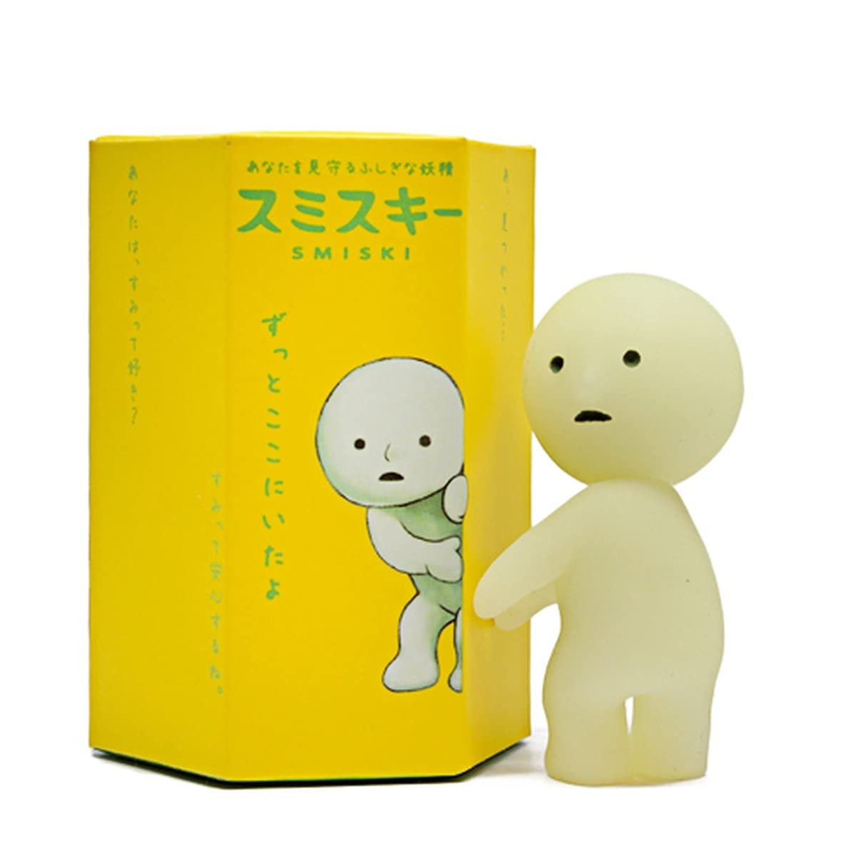 Dreams USA Smiski Glow-in-the-Dark Figure, Series 1 Blind Box, 1 Pack