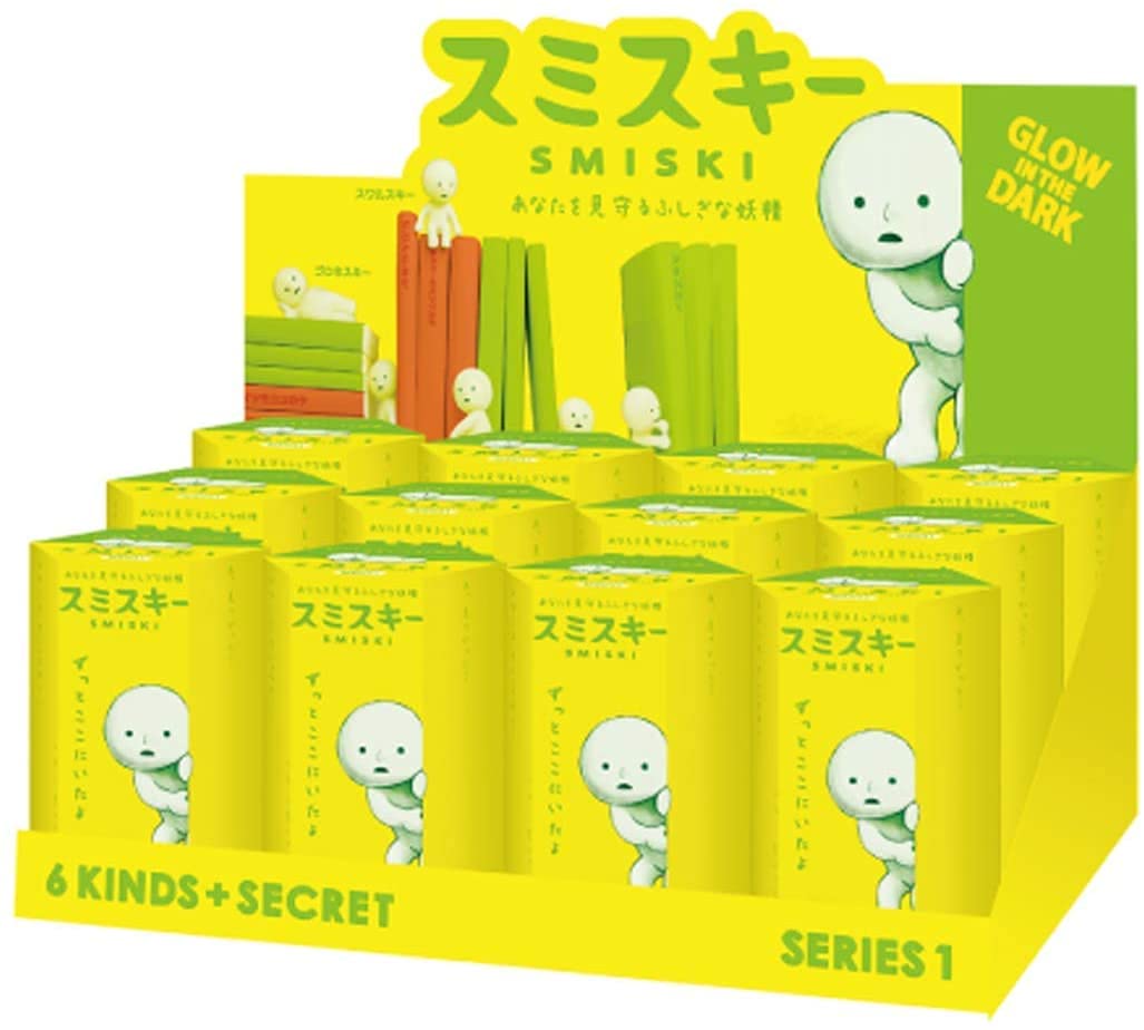 Dreams USA Smiski Glow-in-the-Dark Figure, Series 1 Blind Box, 1 Pack
