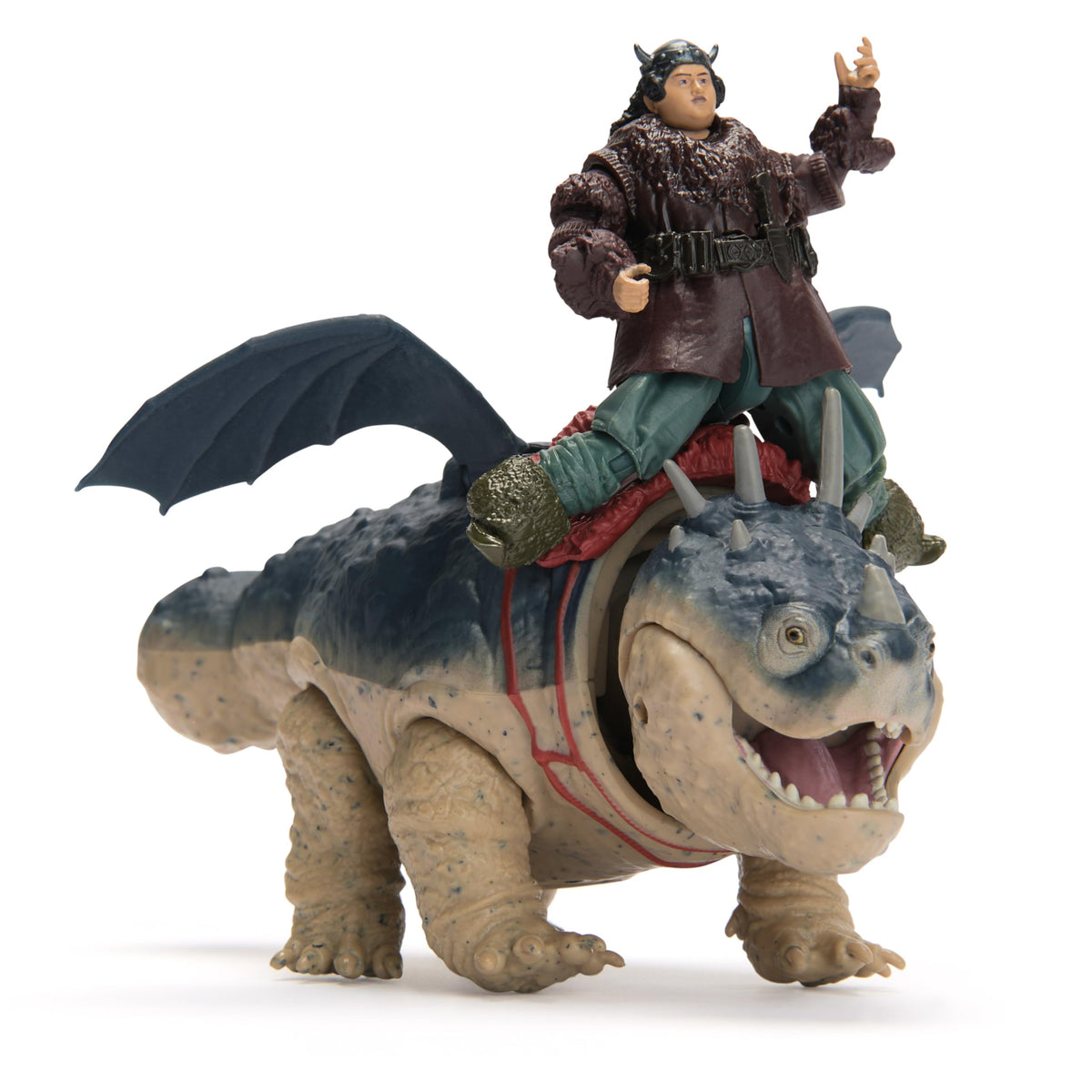 DreamWorks Dragons Gronckle & Fishlegs Action Figures – How To Train Your Dragon Playset for Kids 4+