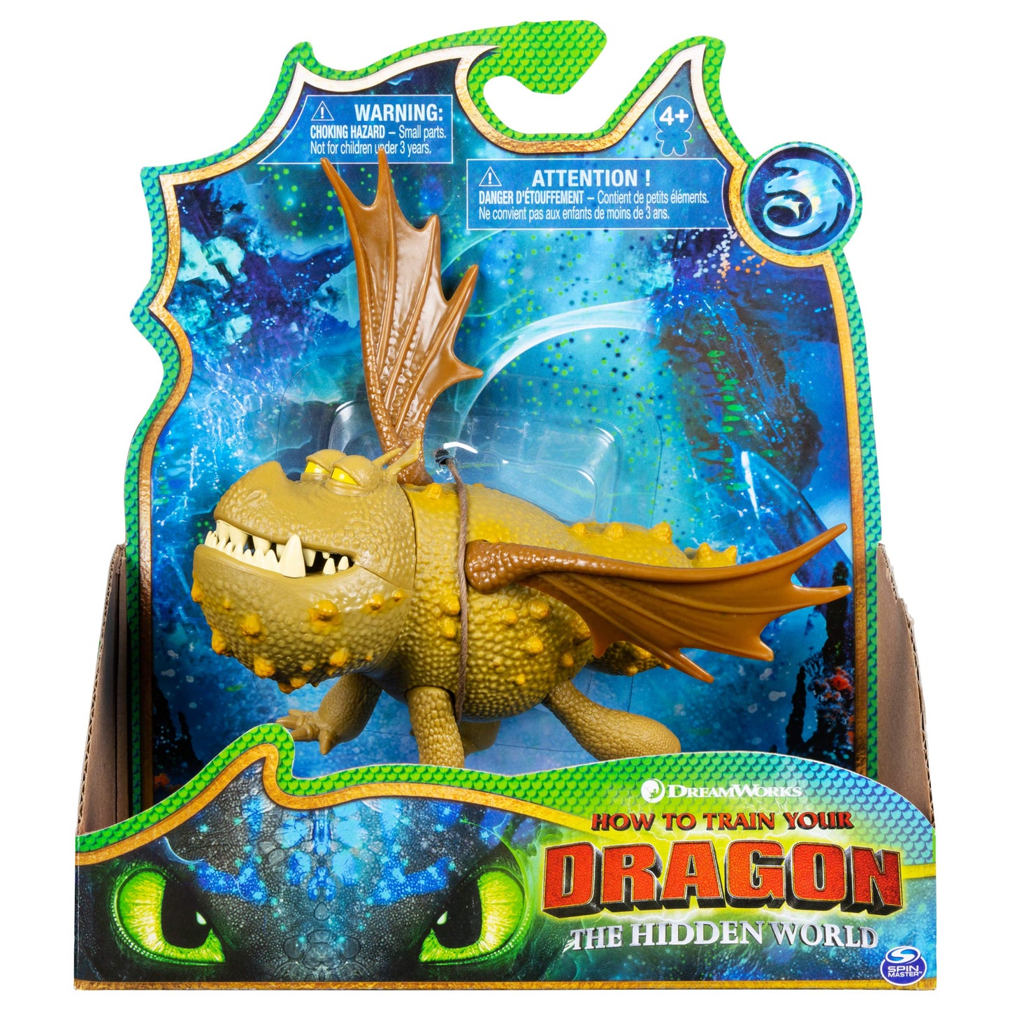 DreamWorks Dragons Meatlug Dragon Figure with Moving Parts – Poseable Toy for Kids 4+