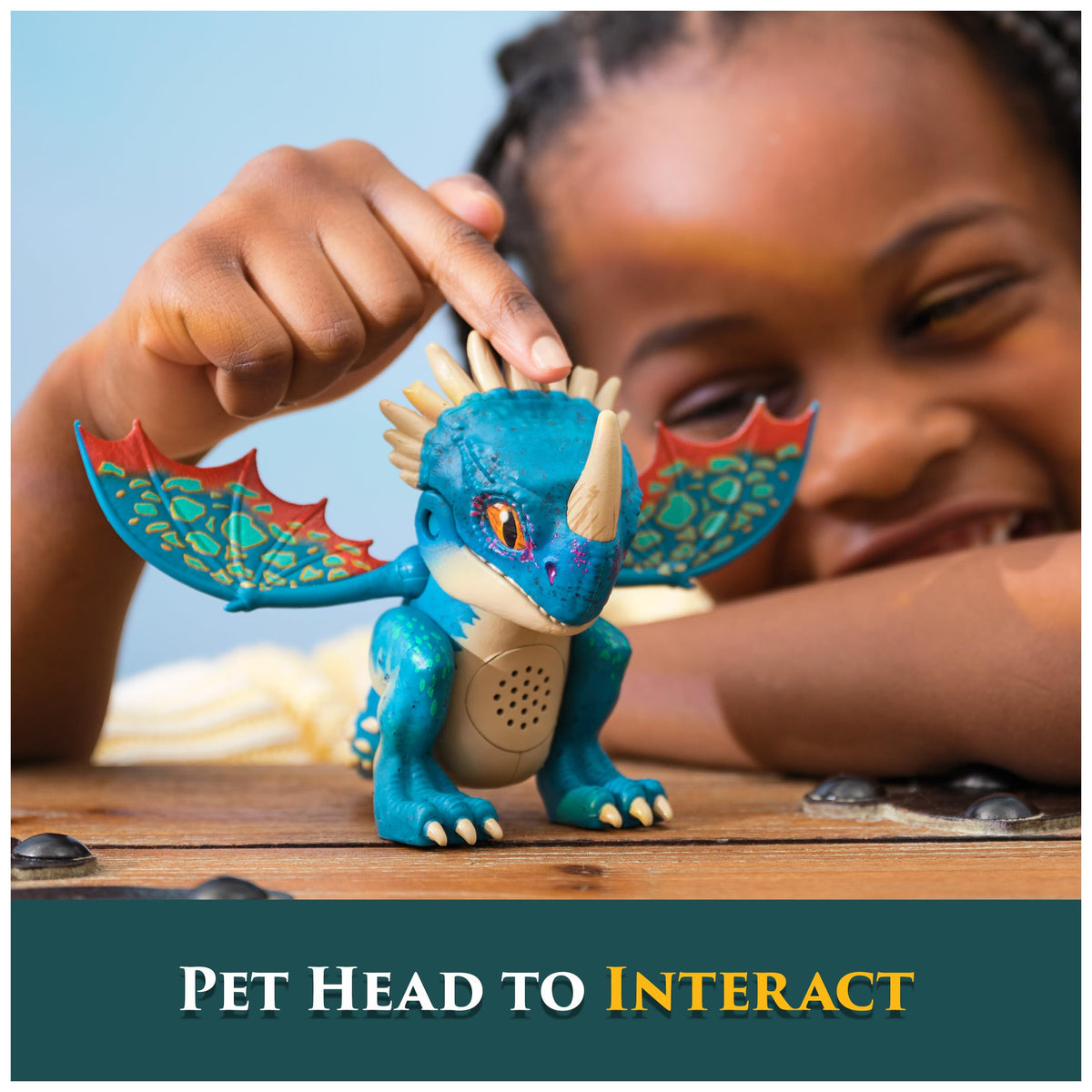 DreamWorks Dragons Roaring Minis Deadly Nadder – Interactive 25-Sound Dragon Toy
