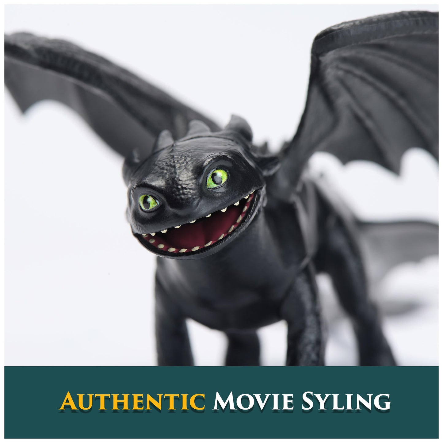 DreamWorks Dragons Toothless 9-Inch Action Figure | How to Train Your Dragon Toy for Ages 4+