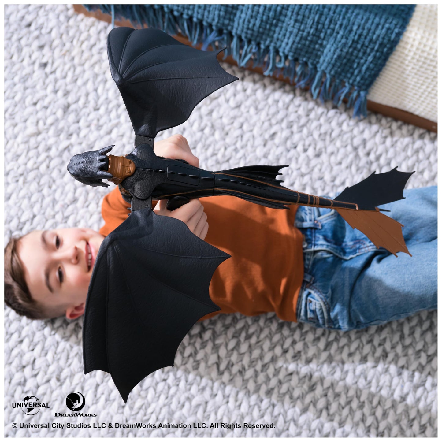 DreamWorks Dragons Toothless Ultimate Plasma Blast Toy - 25-Inch Wings, Lights & Sounds
