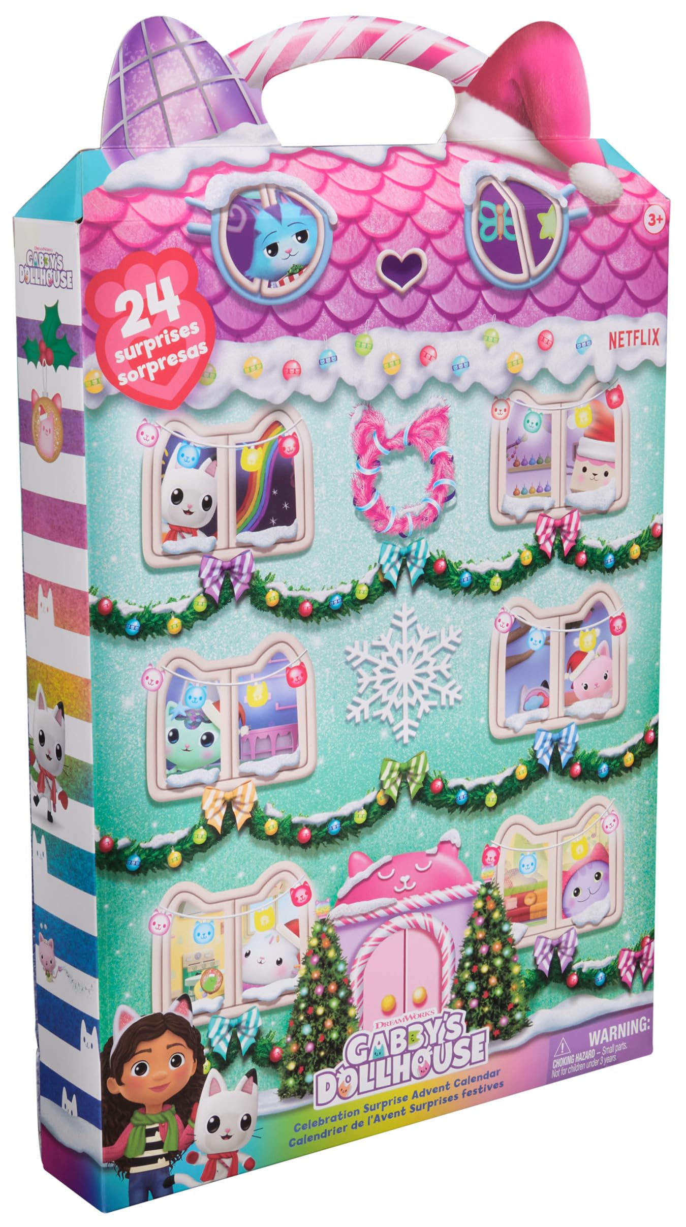 DreamWorks Gabby's Dollhouse Advent Calendar – 24 Surprises, Figures & Dollhouse Accessories