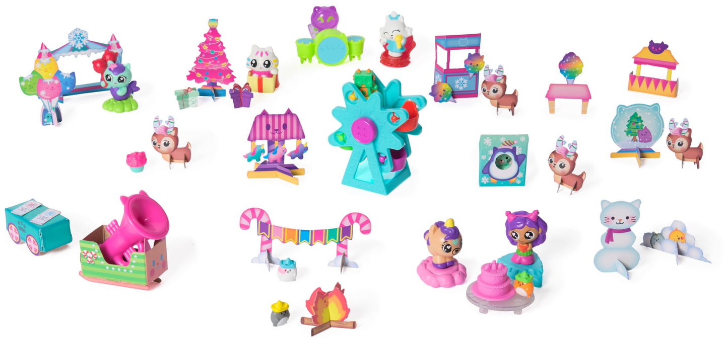 DreamWorks Gabby's Dollhouse Advent Calendar – 24 Surprises, Figures & Dollhouse Accessories