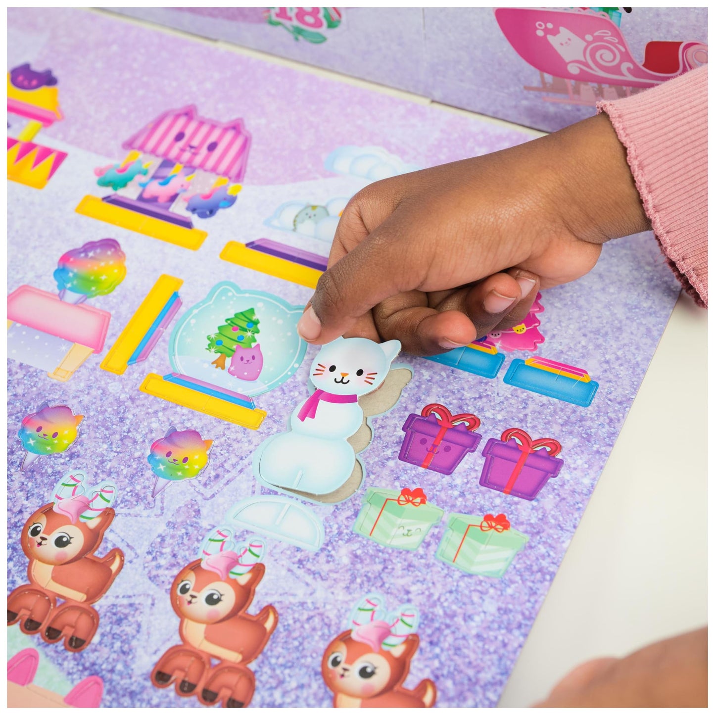 DreamWorks Gabby's Dollhouse Advent Calendar – 24 Surprises, Figures & Dollhouse Accessories
