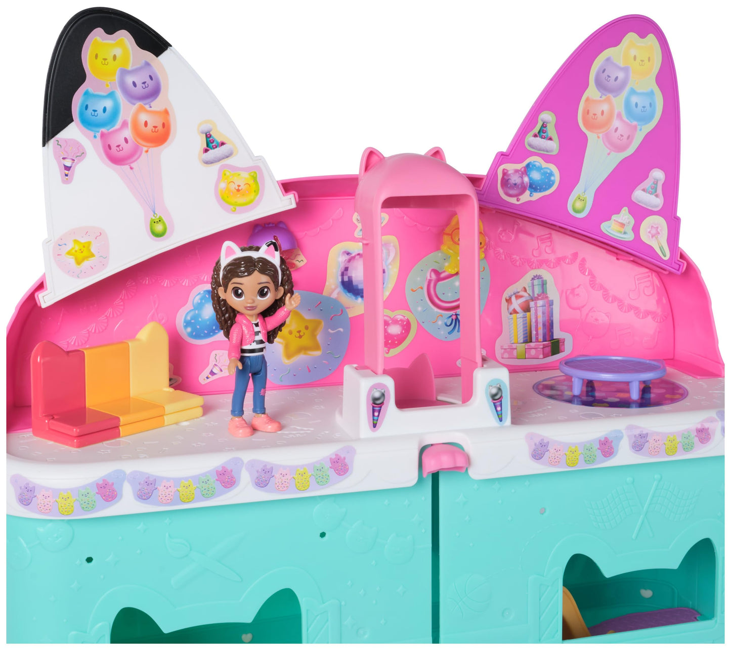DREAMWORKS GABBY'S DOLLHOUSE: Gabby's Cat Dollhouse & Movie-Inspired Figure