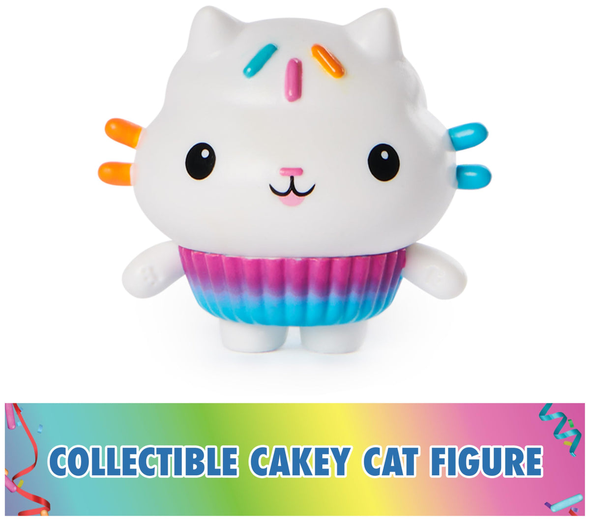 DreamWorks Gabby’s Dollhouse Cakey’s Fruit Smoothie Balcony Playset – 8-Piece Figure & Accessory Set