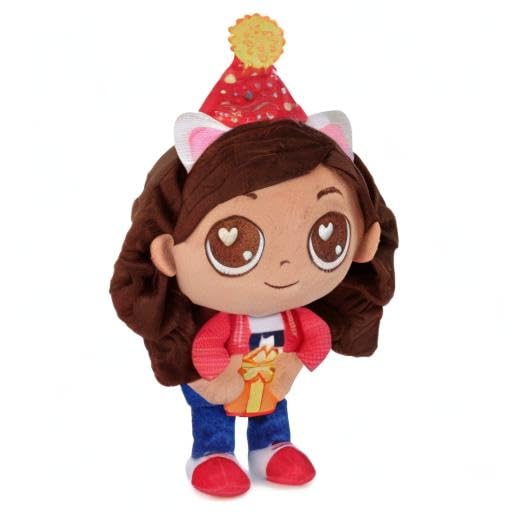 DreamWorks Gabby’s Dollhouse Celebration Series 9-Inch Gabby Girl Plush – Soft Toy for Kids 3+